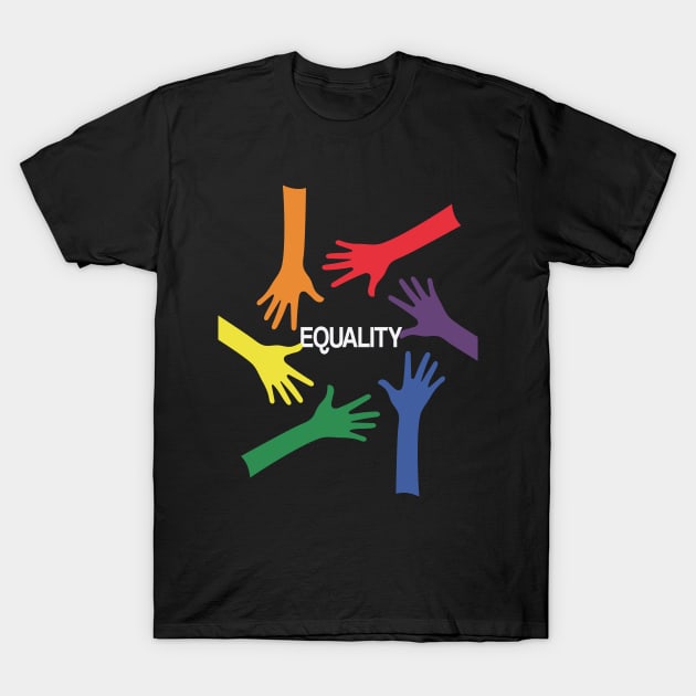 equality metter T-Shirt by tedd